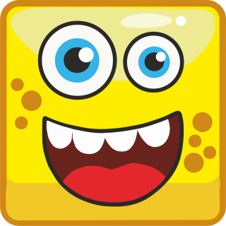 yellow cartoon monster