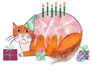 fat cat birthday