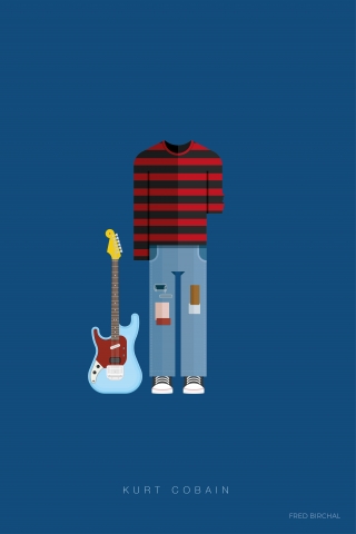 Kurt Cobain - Music Costumes