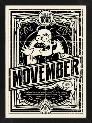 Cult of the Road - Movember poster