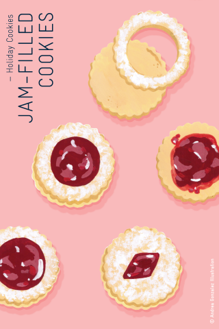 Jam Filled Cookies