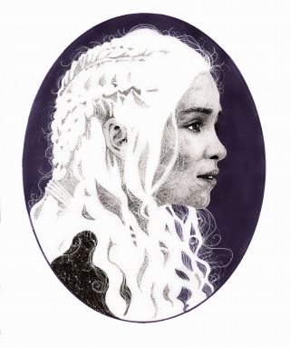 Daenerys Targaryen the dragon queen portrait..jpg