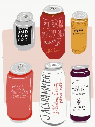 Wine Cans 