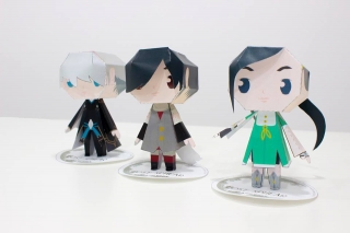 Video game characters Papercraft