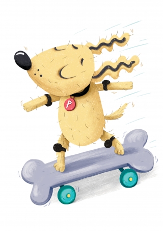 Skateing dog (Lil Castle)