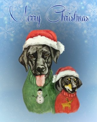 Dogs Xmas