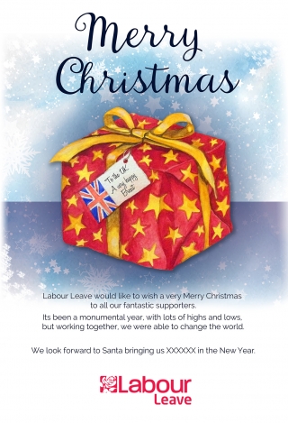 Labour Leave Christmas Mailer 2017