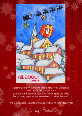 LabourLeave Christmas mailer Dec 2016
