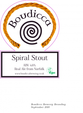 Spiral Stout pump clip 2017