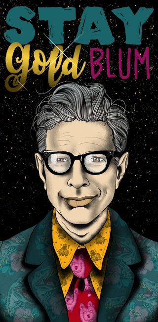 Portrait of Jeff Goldblum