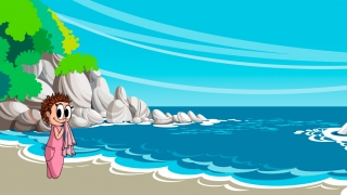 Baby me on the beach.jpg