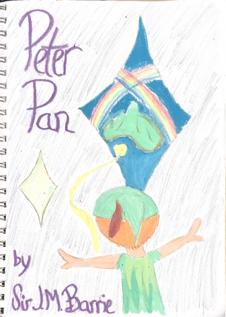 Peter Pan book cover concept