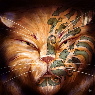 Cat lineage Tatoo