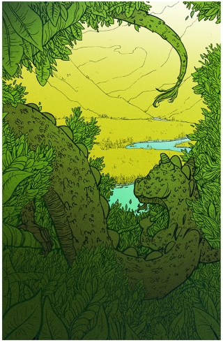 Cassianne Cavallaro_Quietly Overlooking The Valley_Page Illustration