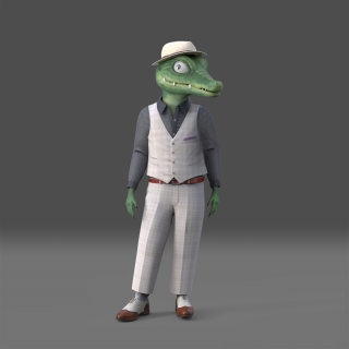 Stylish Crocodile