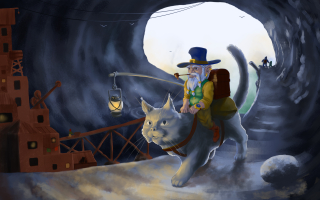 Гном на коте 3.jpg