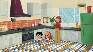 Family in the kitchen .png