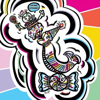 Qaqtis candy store posters