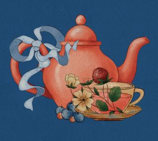 Berries Teapot