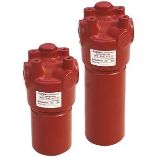 Hydac MFM Series High Pressure Filters features quick response by pass valve and high by pass pressure setting. Compatible with all mineral, lubricating oils and fire retardant fluids. https://www.pwrfs.com/product/hydac-mfm-series-high-pressure-filters/.jpg