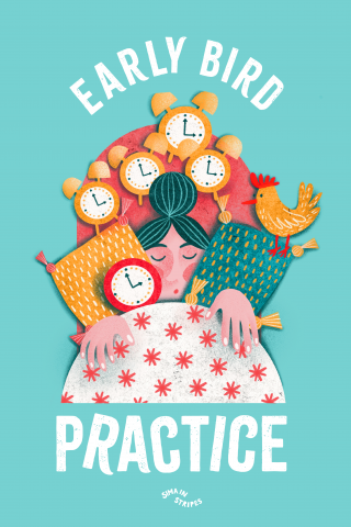 6-Early-bird-girl-with-alarm-clock-illustration-with-humour-by-Simona-Hodonova-Sima-in-Stripes.png