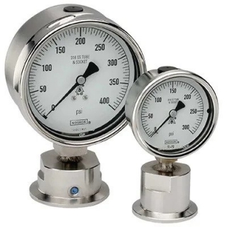 10 Series Heavy-Duty Sanitary Pressure Gauges - Ensure accurate pressure measurement in your sanitary process with the 10 Series Heavy Duty Sanitary Pressure Gauges. Trust Powerflow Fluid Systems for reliable instrumentation. https://www.pwrfs.com/product/10-series-heavy-duty-sanitary-pressure-gauges/