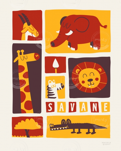 Poster of savane