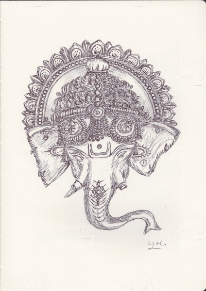 Ballpen Ganesha 