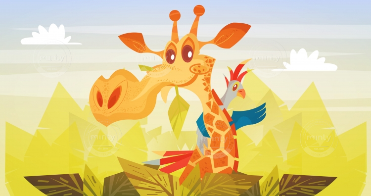 Giraffe and company