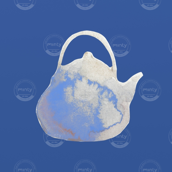 blue teapot