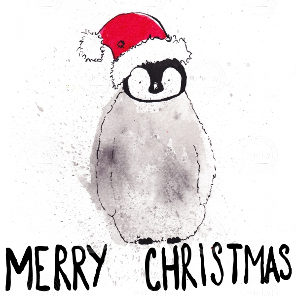 Penguin christmas