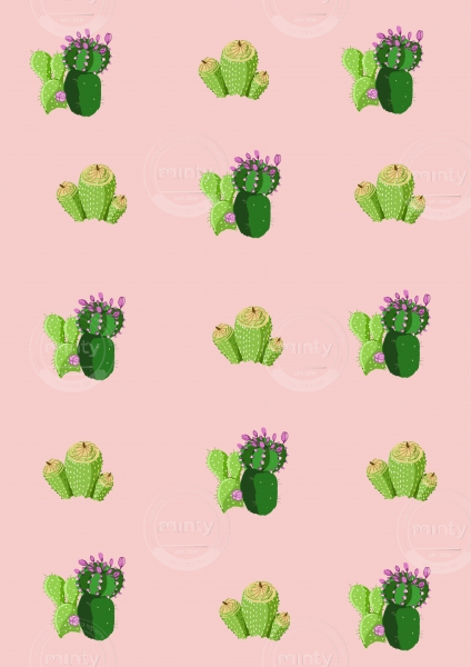 cactuses pattern