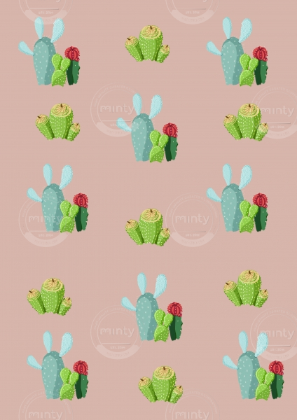 cactuses pattern