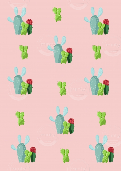 cactuses pattern