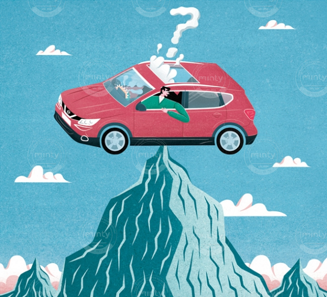 Illustration for Telegraph Mountain