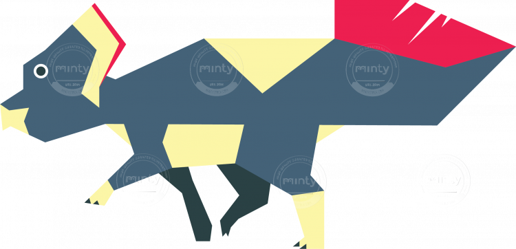 Prehistoric protoceratops