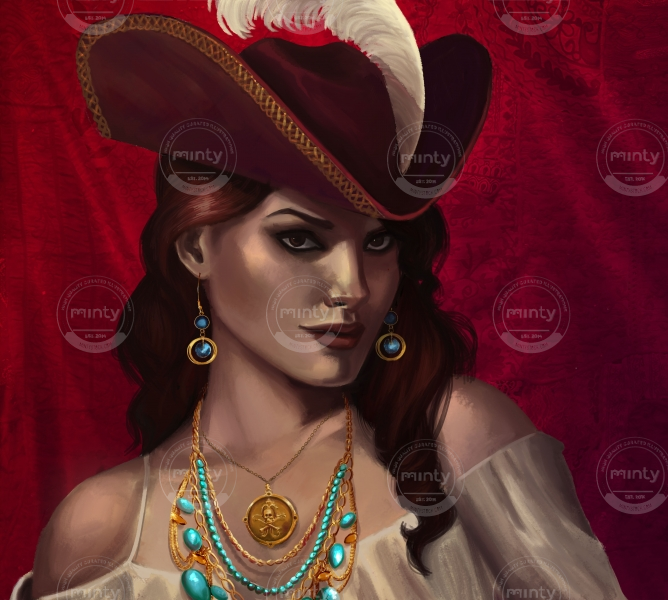 Fortune teller woman - Illustration price | Minty