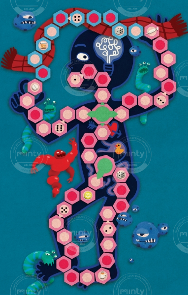 Inside the body - board game