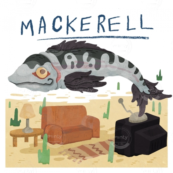 Mackerell flying through the Desert