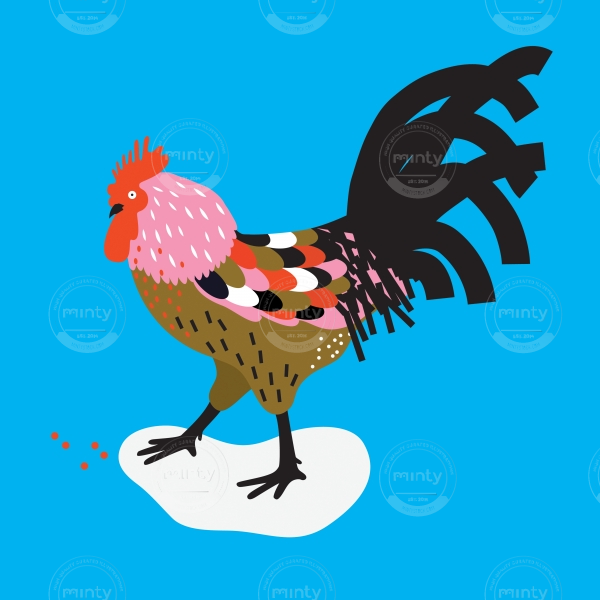 ROOSTER: Colourful Rooser for the Chinese New Year