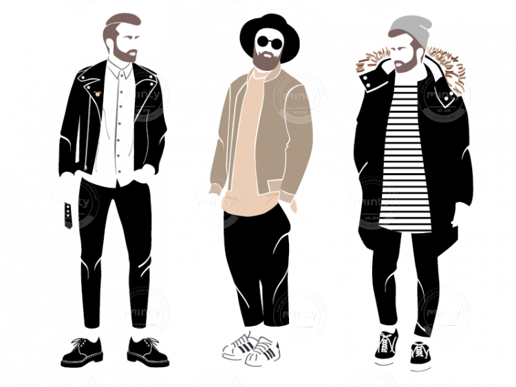 Dribbble Mens outfits