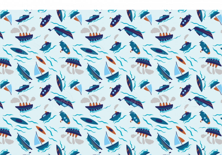 Boats pattern