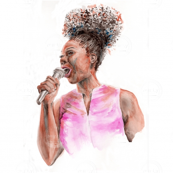 Singer portrait 