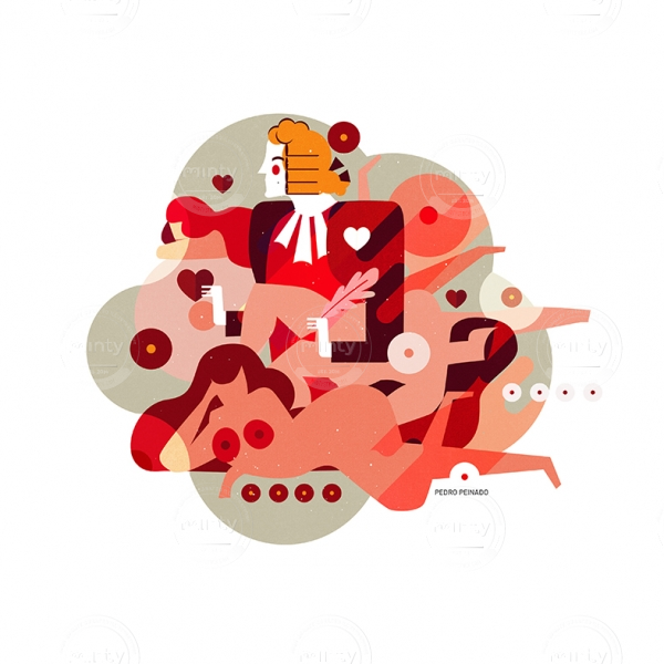 ilustración Rousseau