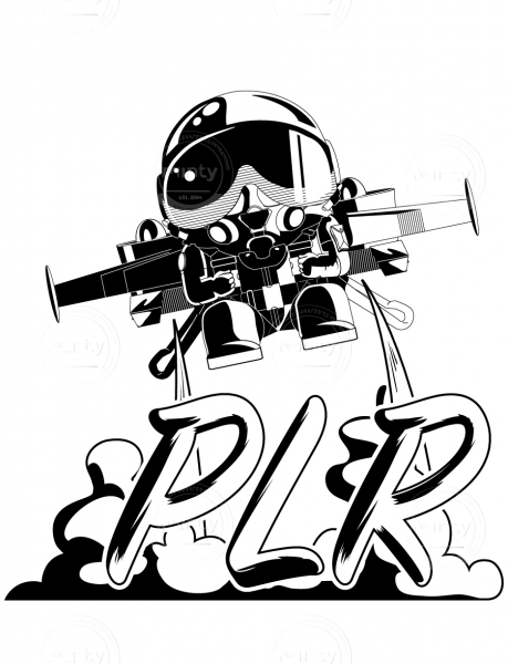 LogoCharacterMasco PLR MASCOT