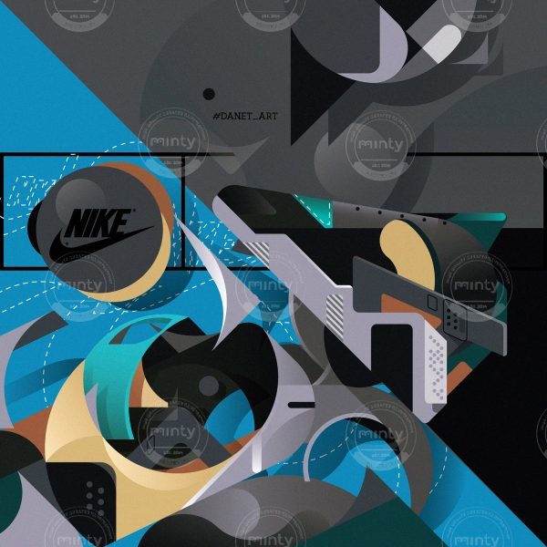 NIKE Illustration noise 9999999