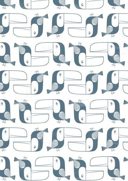 Toucans Pattern Design