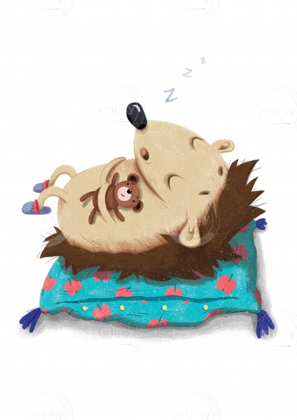 Sleeping hedgehog (Lil Castle)