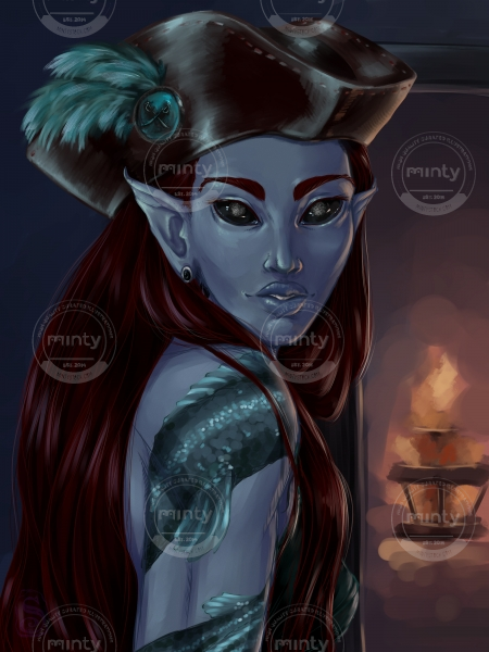 Ashe portrait tricorn