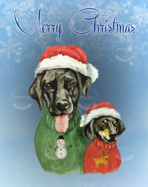 Dogs Xmas